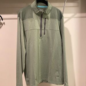 Vineyard Vines OTG green 1/4 Zip Large